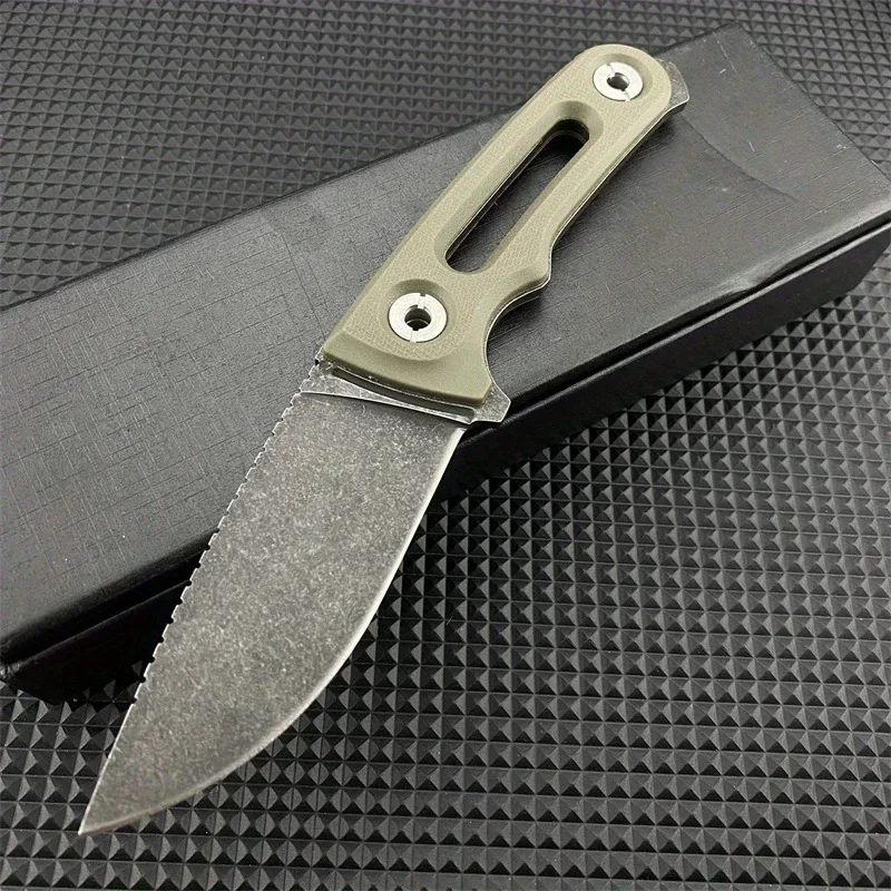 Straight Knfie Fixed Blade Outdoor Survival Camping Portable EDC Clip with Sheath Can Be Given As A Gift To Father and Boyfriend
Straight Knfie Fixed Blade Outdoor Survival Camping Portable EDC Clip with Sheath Can Be Given As A Gift To Father and Boyfriend