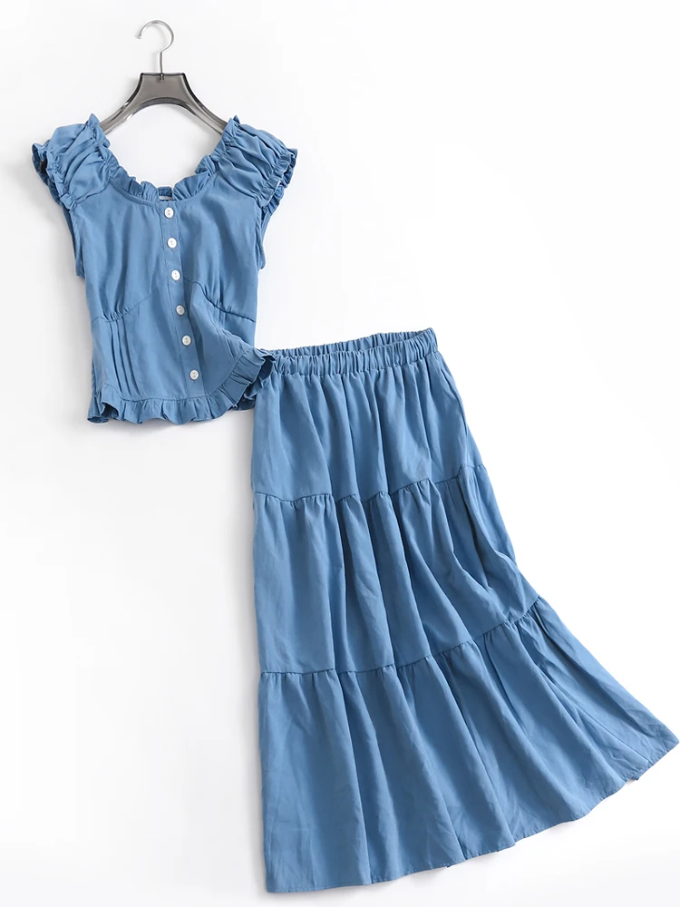 Romantic Vintage Miniature Set Skirt X807 New Summer Ultra Fairy Waist Inward Slimming A-Line Skirt with Lace Trim
Romantic Vintage Miniature Set Skirt X807 New Summer Ultra Fairy Waist Inward Slimming A-Line Skirt with Lace Trim