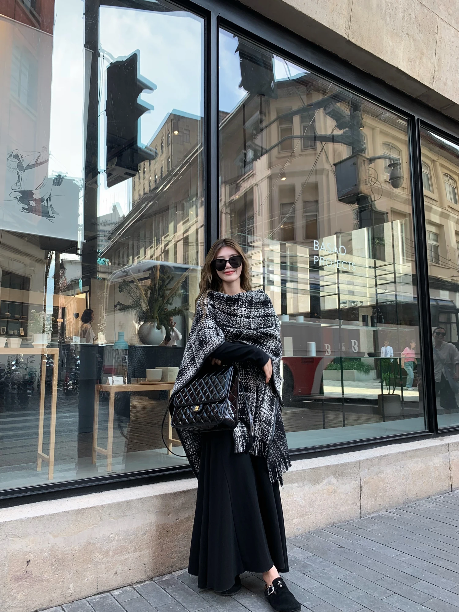 Lazy Aosphere Sensation Good Fit New Color Return Quali Small Fraance Woolen Cloak Coat round Ne Long Sve Loose Fit
Lazy Aosphere Sensation Good Fit New Color Return Quali Small Fraance Woolen Cloak Coat round Ne Long Sve Loose Fit