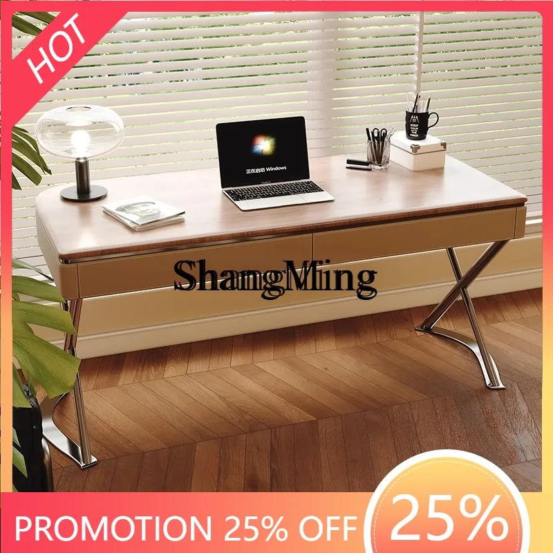 FG solid wood light luxury modern simple bedroom high sense home study office computer desk
FG solid wood light luxury modern simple bedroom high sense home study office computer desk