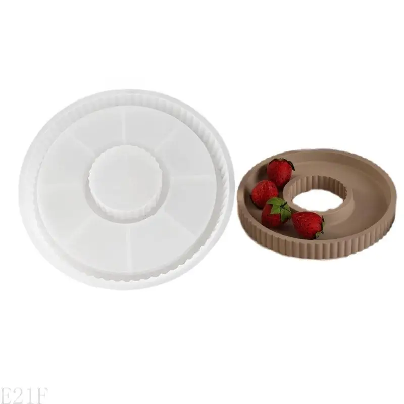 AP28 Versatile Silicone Resin Mold Silicone Tray Molds Silicone Dish Molds Hollow Round DIY Craft Moulds for Dish Tray
AP28 Versatile Silicone Resin Mold Silicone Tray Molds Silicone Dish Molds Hollow Round DIY Craft Moulds for Dish Tray