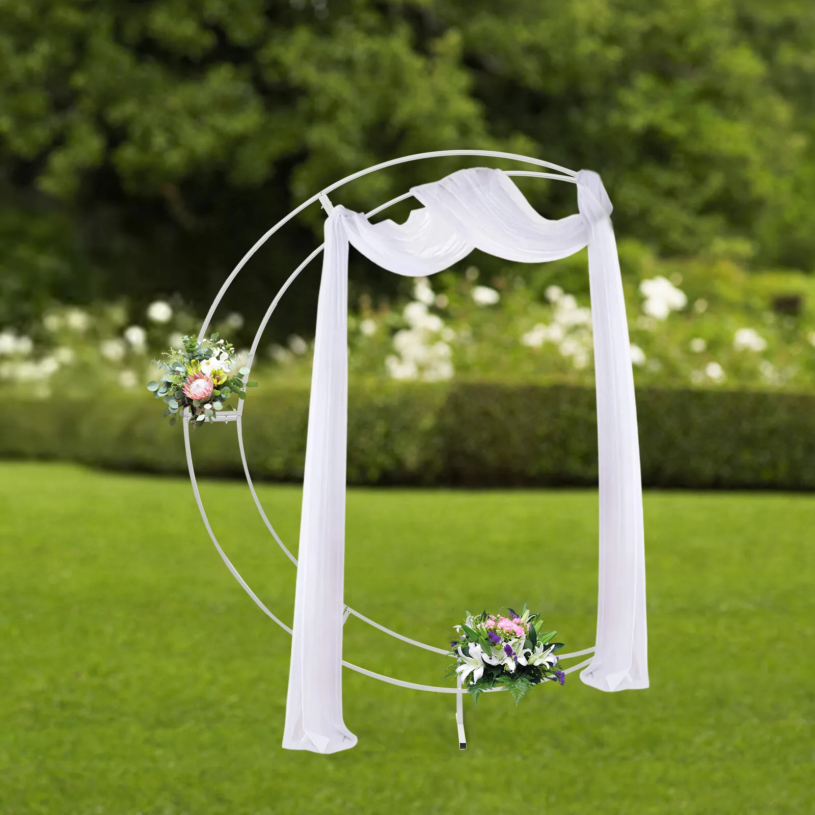 Large Crescent Wedding Balloon 7ft Moon Backdrop Stand Metal Arch Frame Wedding
Large Crescent Wedding Balloon 7ft Moon Backdrop Stand Metal Arch Frame Wedding