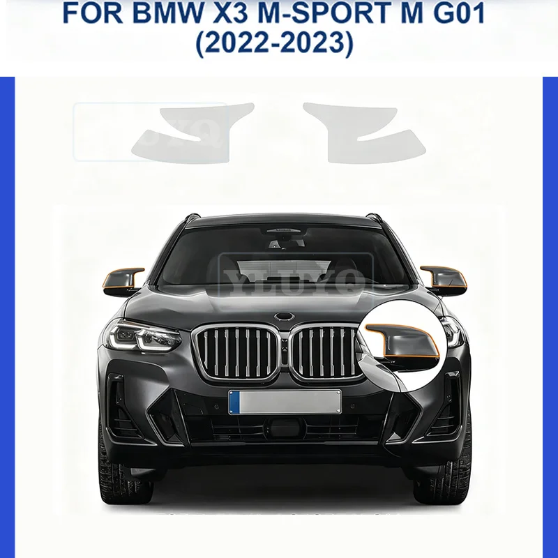 Precut Paint Protection Film PPF for BMW X3 M-Sport M G01 2022-2023 Body Kit Clear 8.5Mil TPU Transparent Headlight Film
Precut Paint Protection Film PPF for BMW X3 M-Sport M G01 2022-2023 Body Kit Clear 8.5Mil TPU Transparent Headlight Film
