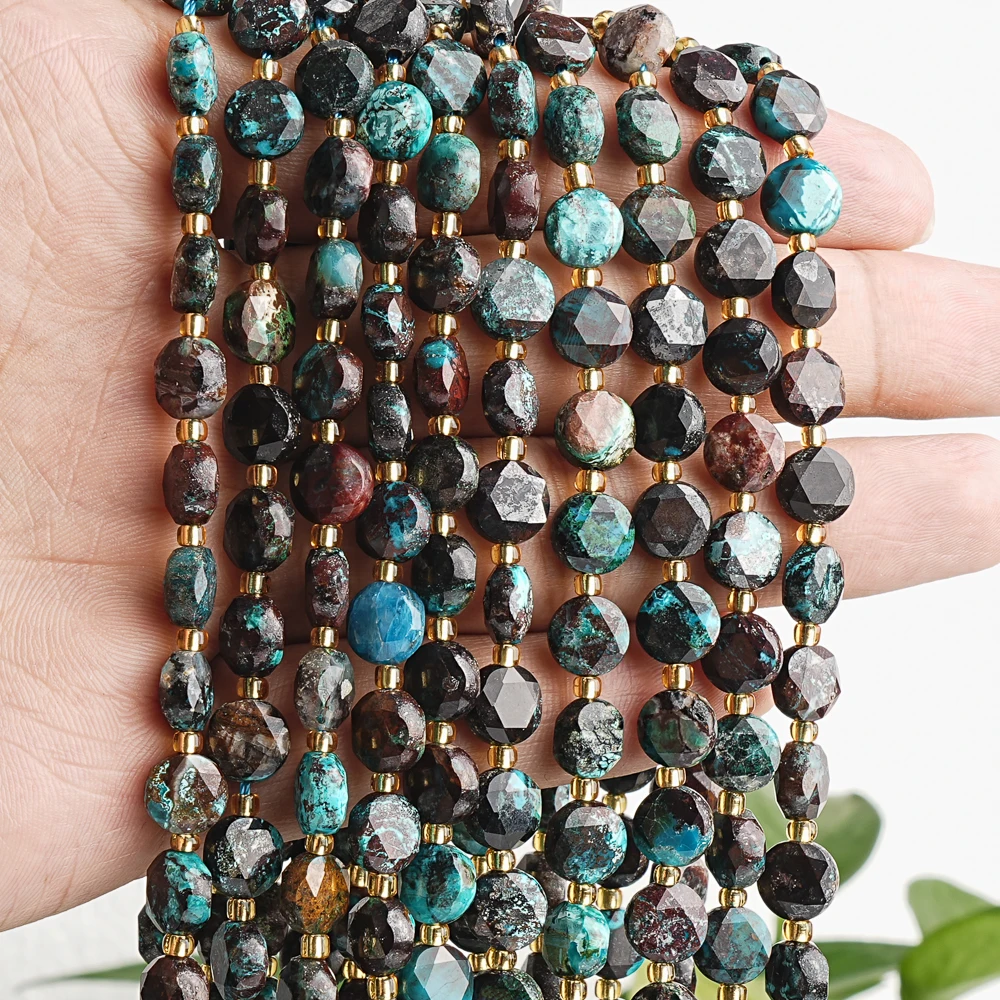 8 мм темно-коричневые, синие азуритные малахитовые кварцевые бусины из натурального драгоценного камня, граненые монеты, свободные бусины для изготовления ювелирных изделий своими руками
8 мм темно-коричневые, синие азуритные малахитовые кварцевые бусины из натурального драгоценного камня, граненые монеты, свободные бусины для изготовления ювелирных изделий своими руками