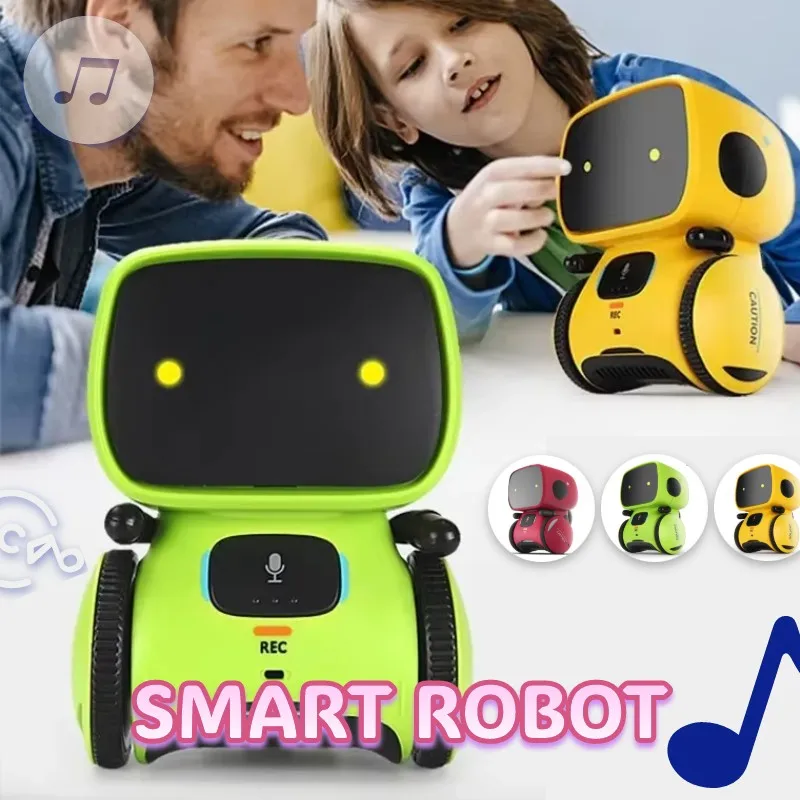 Cross-border popular children's at intelligent sensor robot educational dancing early education story machine electric robot toy
Cross-border popular children's at intelligent sensor robot educational dancing early education story machine electric robot toy