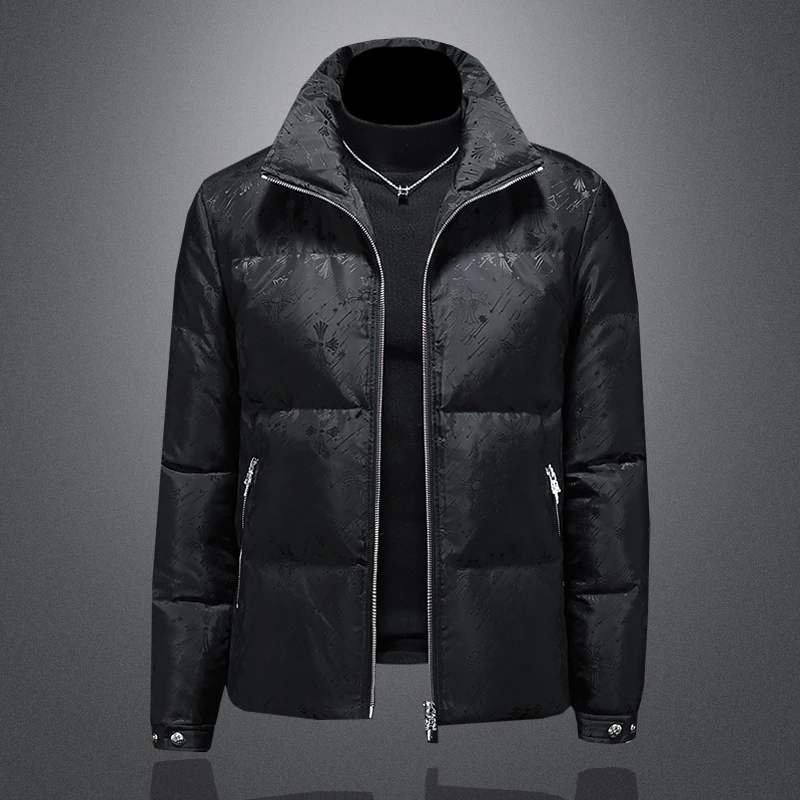 Мужское зимнее пуховое пальто Thiened, корейское облегающее пальто Faion k с цветочной теплой изоляцией, пуховое пальто на молнии
Мужское зимнее пуховое пальто Thiened, корейское облегающее пальто Faion k с цветочной теплой изоляцией, пуховое пальто на молнии