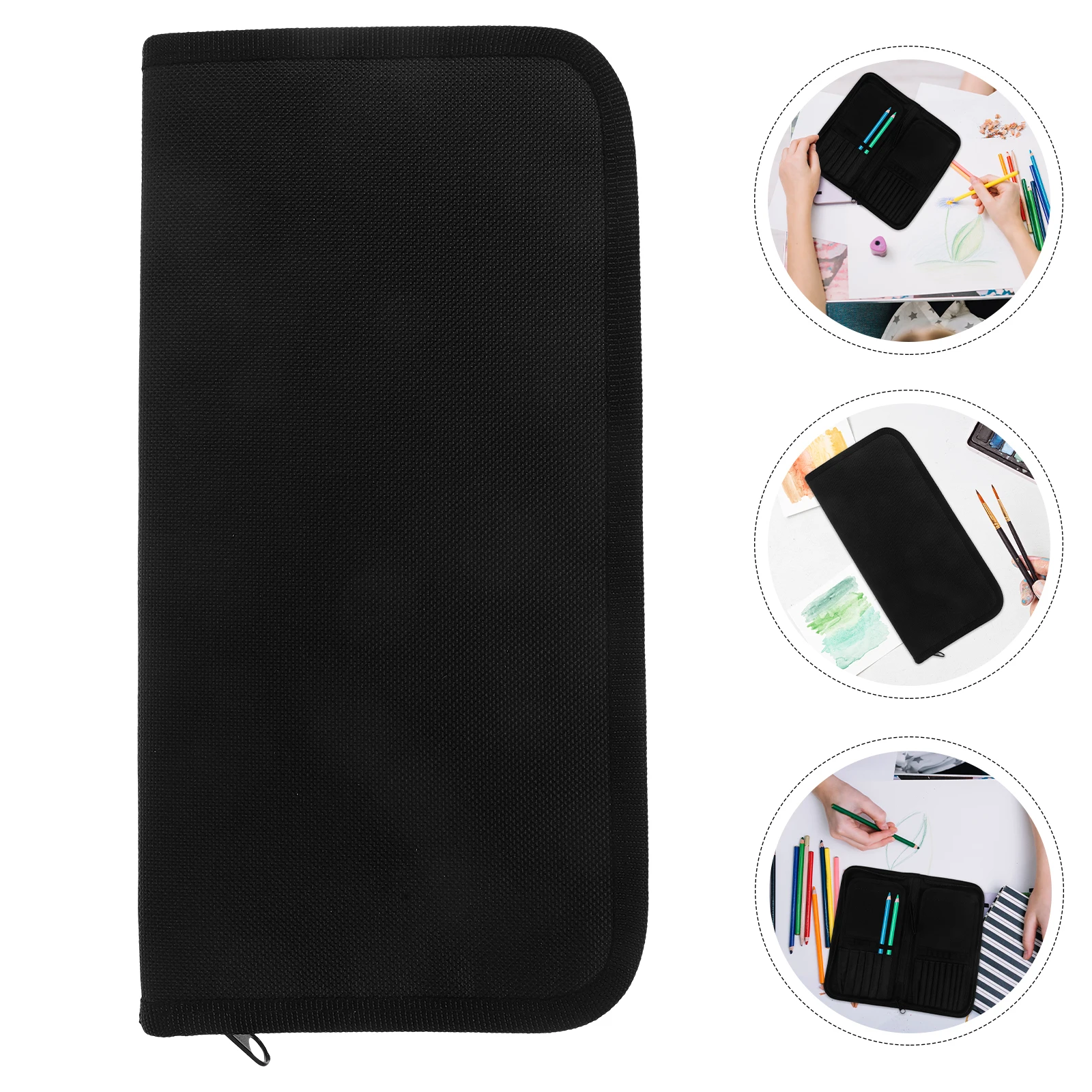 15 Slots Paint Brush Holder Durable Canvas Pouch Super Long Black Storage Travel Pen Curtain Supplies Tool
15 Slots Paint Brush Holder Durable Canvas Pouch Super Long Black Storage Travel Pen Curtain Supplies Tool