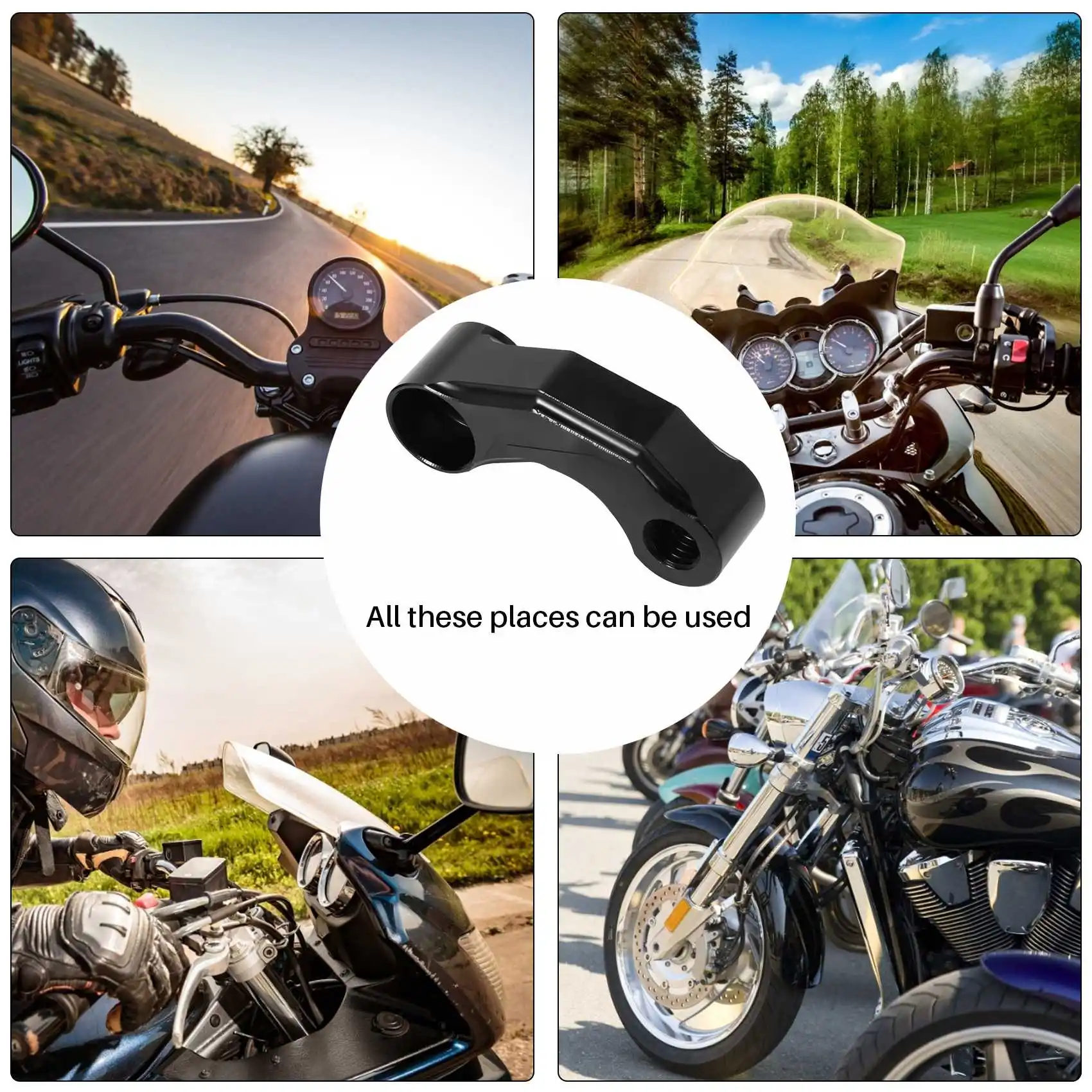 Simple Motorcycle Mirror Riser Extension Bracket Adapter For Bmw R1200gs Lc/Adv 13-18 R Ninet/R1200R Premium Cnc Aluminum Alloy
Simple Motorcycle Mirror Riser Extension Bracket Adapter For Bmw R1200gs Lc/Adv 13-18 R Ninet/R1200R Premium Cnc Aluminum Alloy