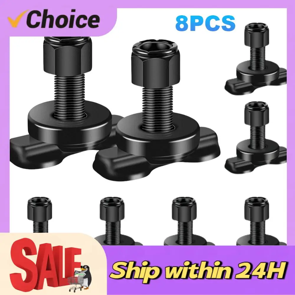 8Pcs L-Track Double Lug Used with L Track Rail Threaded Stud Fitting Bearing 6000 LBS for Truck Bed Trailer Cargo Control Pickup
8Pcs L-Track Double Lug Used with L Track Rail Threaded Stud Fitting Bearing 6000 LBS for Truck Bed Trailer Cargo Control Pickup