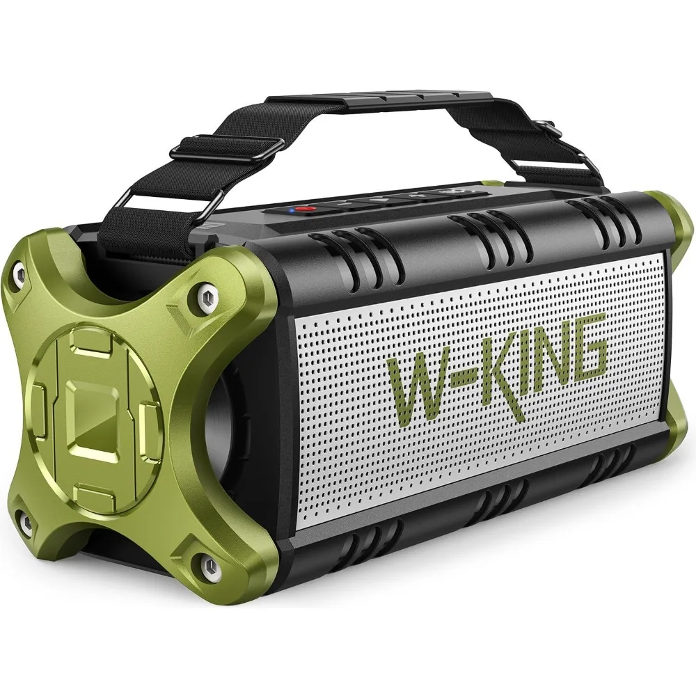 W-KING Bluetooth Speaker, 90W Max Portable Loud Speakers Wireless, IPX6 Waterproof Outdoor Speaker, 50W Deep Bass/2 Powerful Sub 
W-KING Bluetooth Speaker, 90W Max Portable Loud Speakers Wireless, IPX6 Waterproof Outdoor Speaker, 50W Deep Bass/2 Powerful Sub