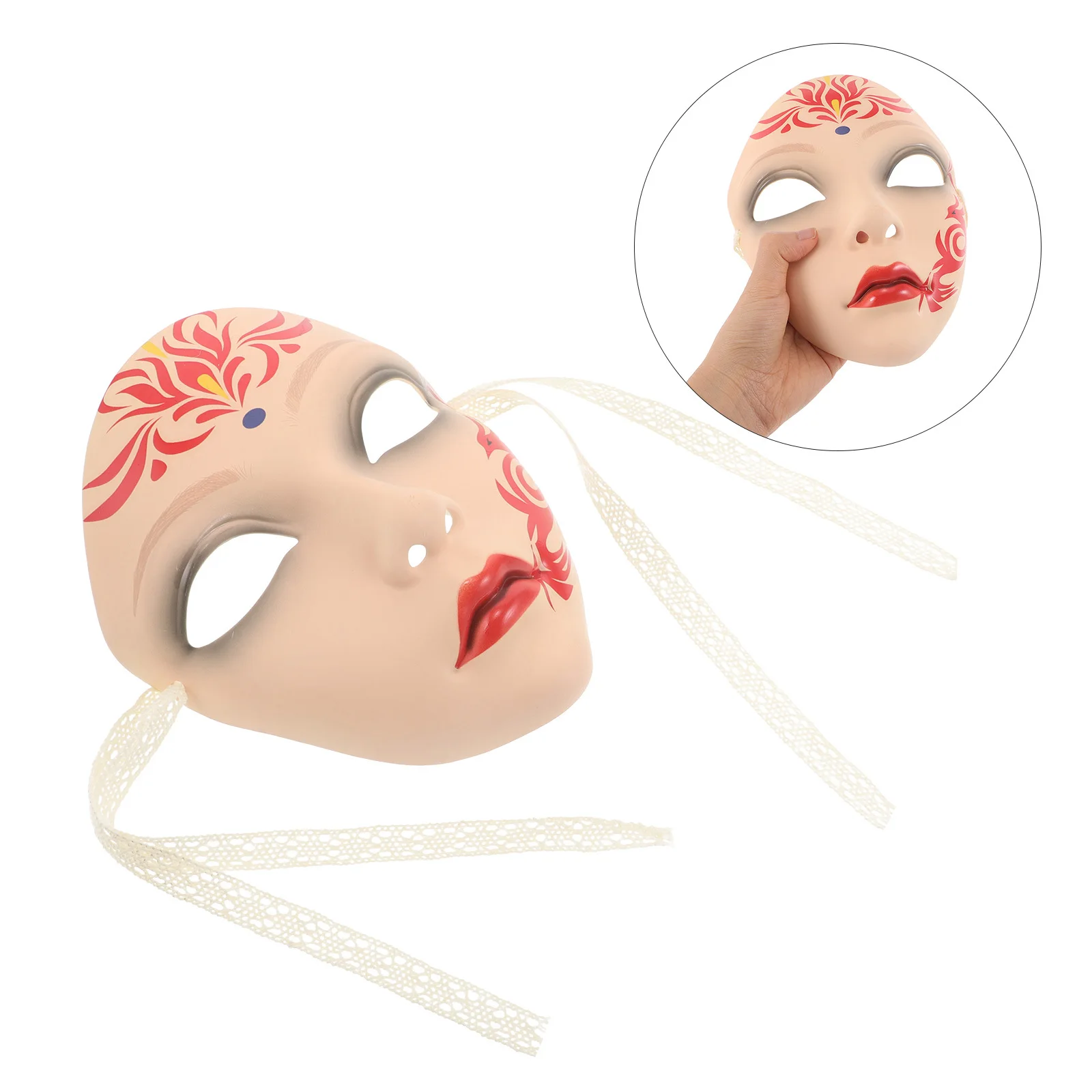 Китайская маска ханьфу, анфас, маскарад, женский аксессуар для косплея, элегантные тематические мероприятия, праздничные торжества
Китайская маска ханьфу, анфас, маскарад, женский аксессуар для косплея, элегантные тематические мероприятия, праздничные торжества