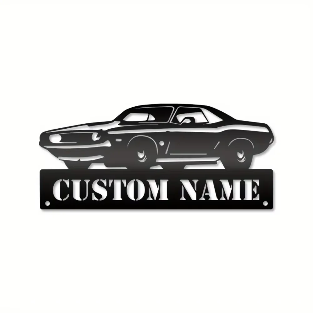 Premium Customized V8 Muscle Car Nameplate. Personalized Wall Decor, Great Gift for Dad's New Home.
Premium Customized V8 Muscle Car Nameplate. Personalized Wall Decor, Great Gift for Dad's New Home.