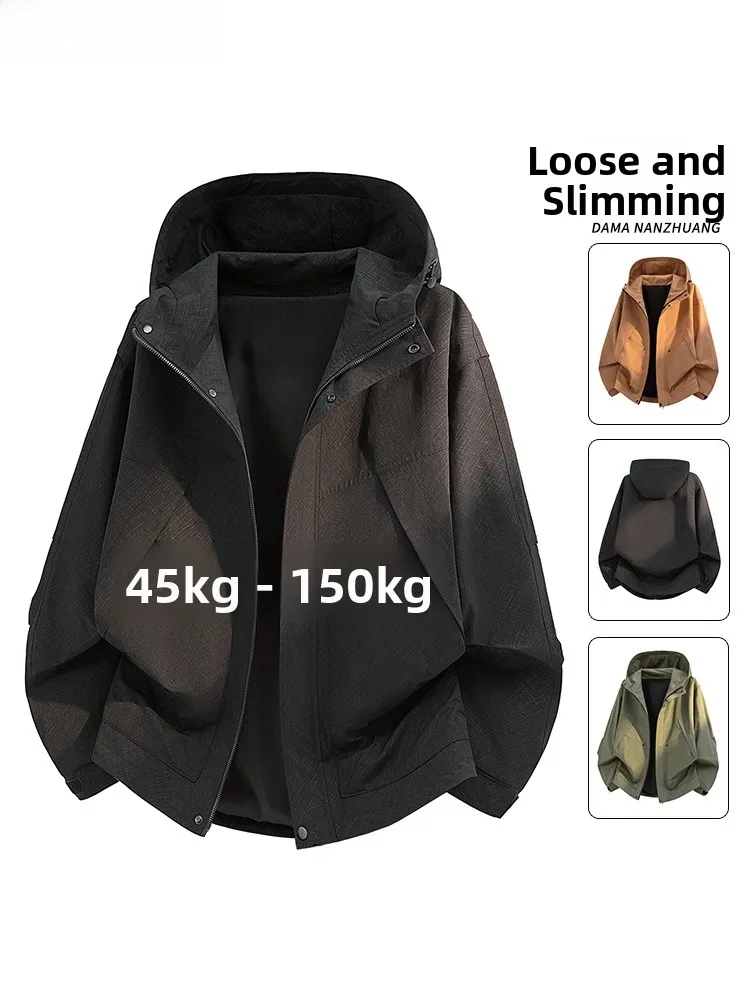 Men's Spring New Sle Windproof Warmth Workwear Hooded Jaet plus Size Casual Faion Polyester Fabric Zipper Closure
Men's Spring New Sle Windproof Warmth Workwear Hooded Jaet plus Size Casual Faion Polyester Fabric Zipper Closure