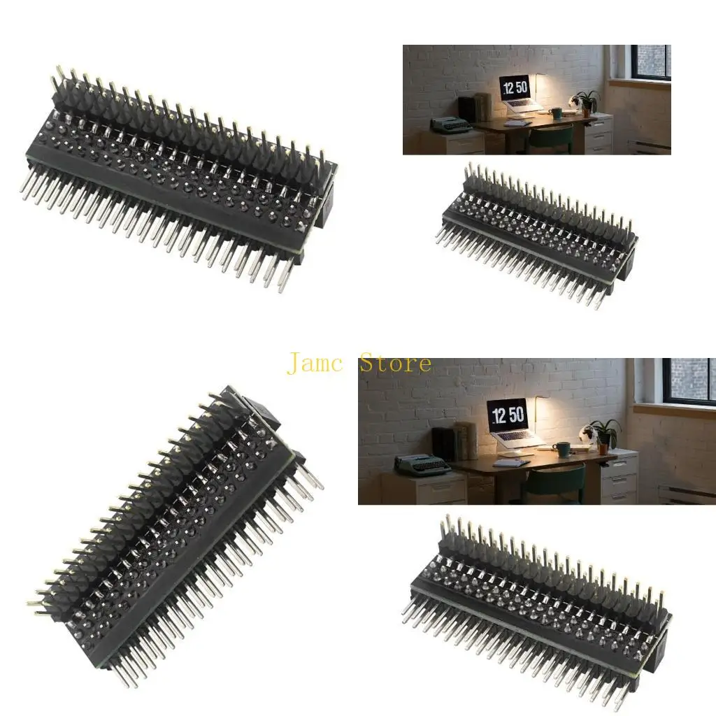 LX0B 40-контактная плата модуля расширения GPIO от 1 до 2 для 4B 3B+ 3B 2B
LX0B 40-контактная плата модуля расширения GPIO от 1 до 2 для 4B 3B+ 3B 2B