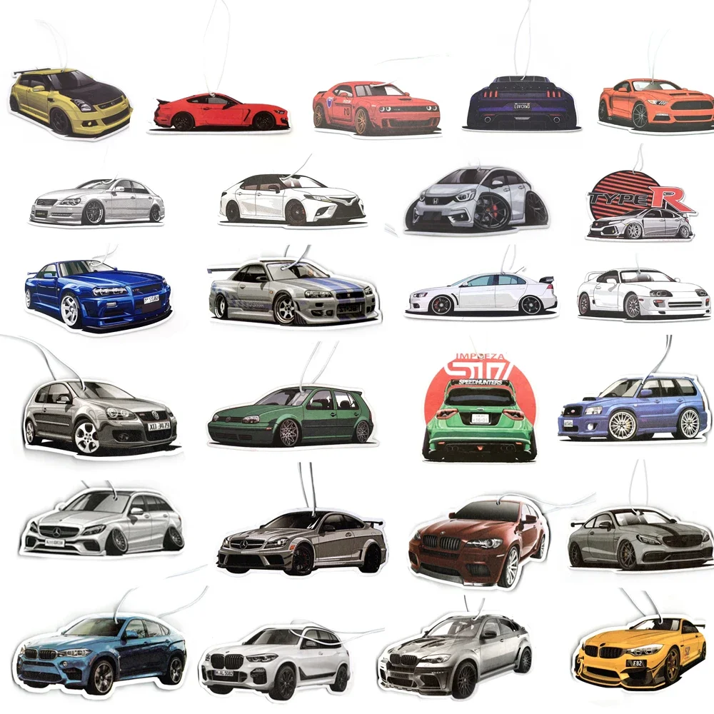 JDM Style Car Air Freshener Auto Rearview Mirror Aromatherapy Flavoring Perfume Diffuser Car Models Solid Paper Perfume Pendent
JDM Style Car Air Freshener Auto Rearview Mirror Aromatherapy Flavoring Perfume Diffuser Car Models Solid Paper Perfume Pendent