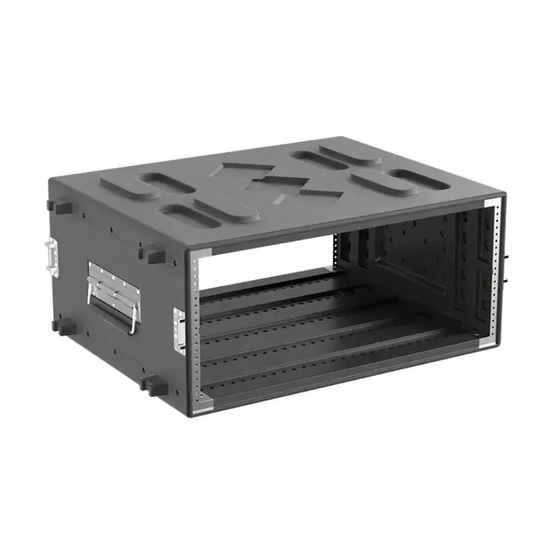 Hard Plastic Safty Road Case 4U 6U 8U Audio PE Plastic Road Rack Case with Heavy-Duty Tour Cable Trunk 4U Flight Carry Case
Hard Plastic Safty Road Case 4U 6U 8U Audio PE Plastic Road Rack Case with Heavy-Duty Tour Cable Trunk 4U Flight Carry Case