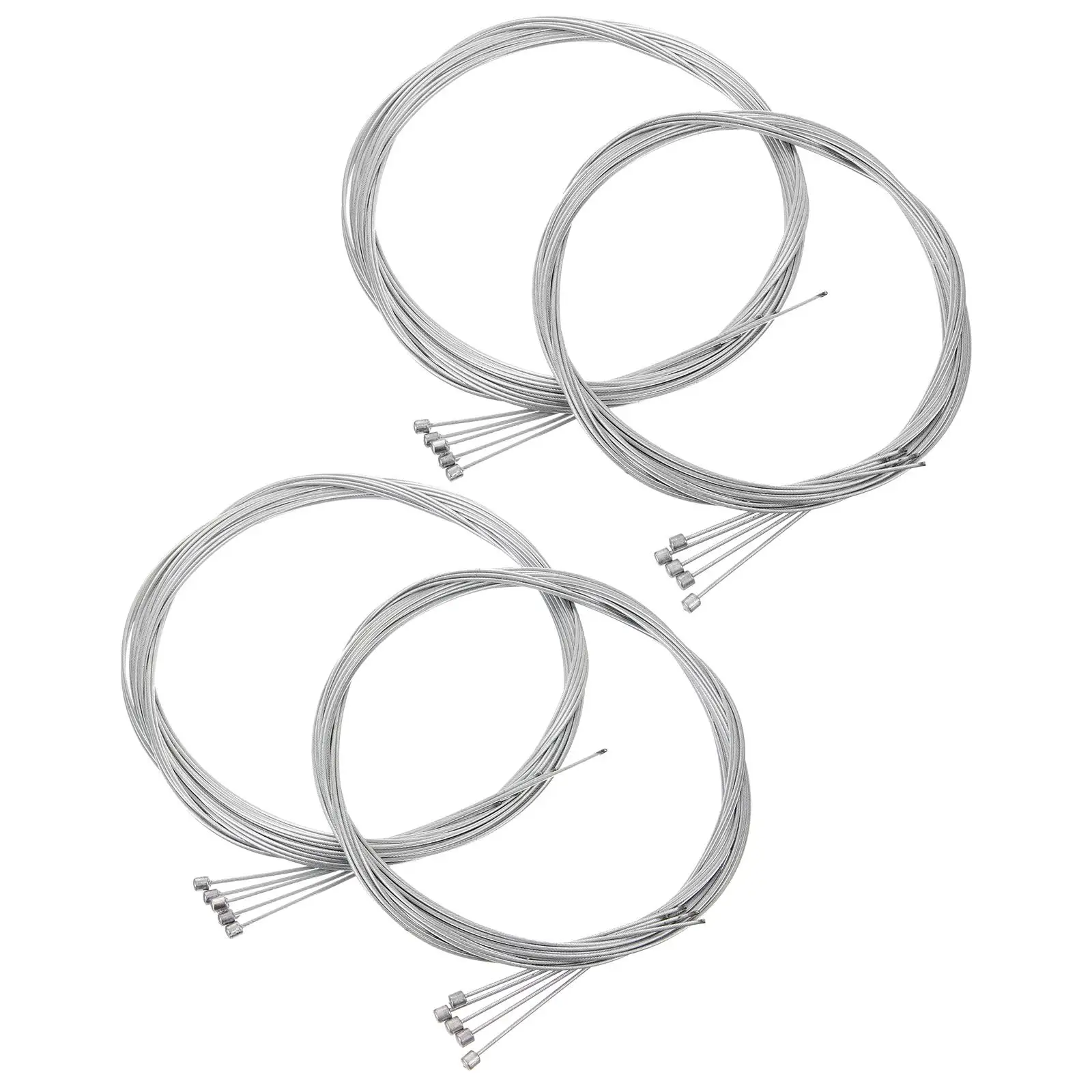 4 Pcs Bicycle Brake Cable Front Rear Silver Variable Speed Housing for Mountain Road Bikes Durable Replacement Parts Bike Cables
4 Pcs Bicycle Brake Cable Front Rear Silver Variable Speed Housing for Mountain Road Bikes Durable Replacement Parts Bike Cables