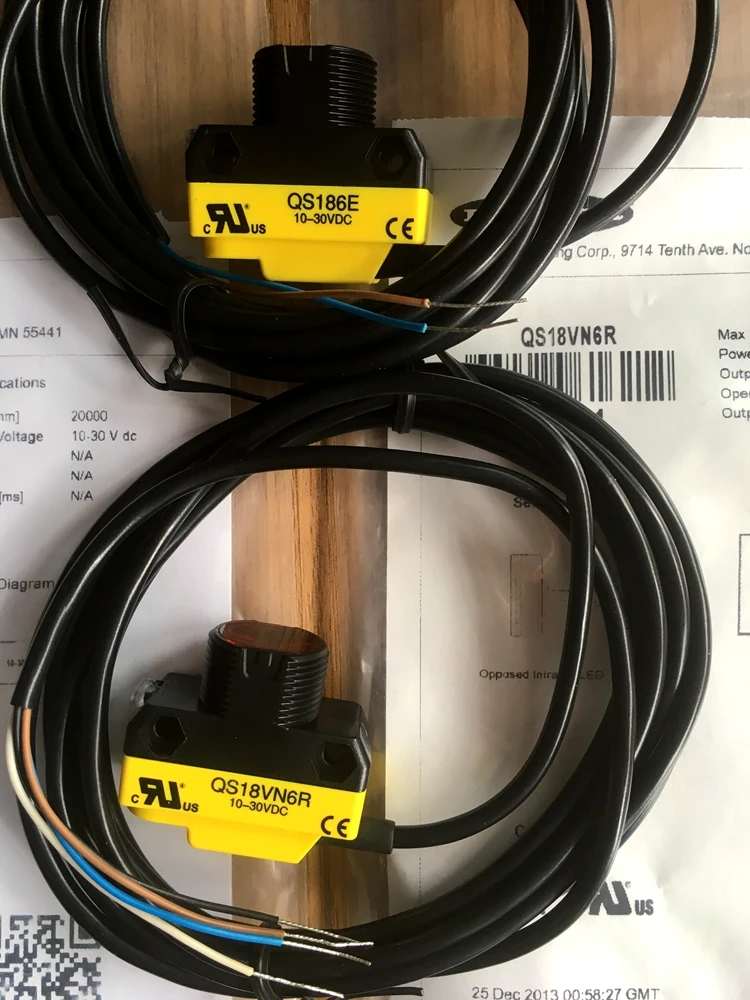 QS186E (передатчик) QS18VN6R (NPN-приемник) QS18VP6R (PNP-приемник) Совершенно новый, оригинальный
QS186E (передатчик) QS18VN6R (NPN-приемник) QS18VP6R (PNP-приемник) Совершенно новый, оригинальный