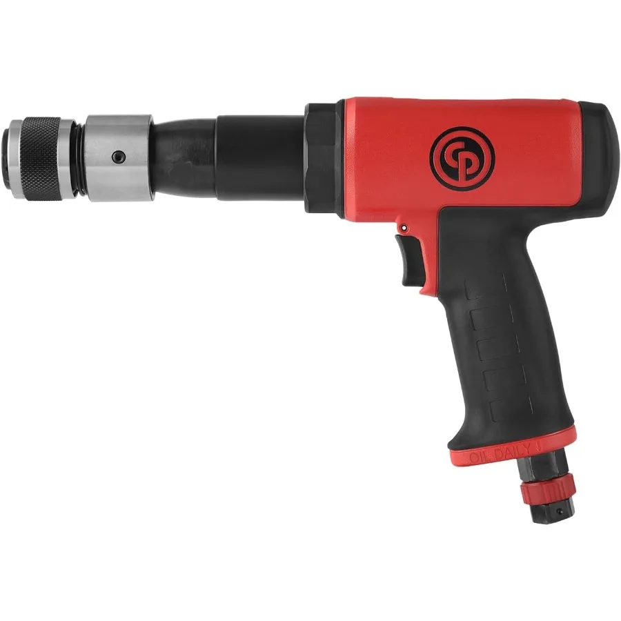 Pneumatic CP7165 Air Long Hammer with 0.401 Inch 10.2 mm Round Shank for Heavy-Duty Construction and Demolition Applica
Pneumatic CP7165 Air Long Hammer with 0.401 Inch 10.2 mm Round Shank for Heavy-Duty Construction and Demolition Applica