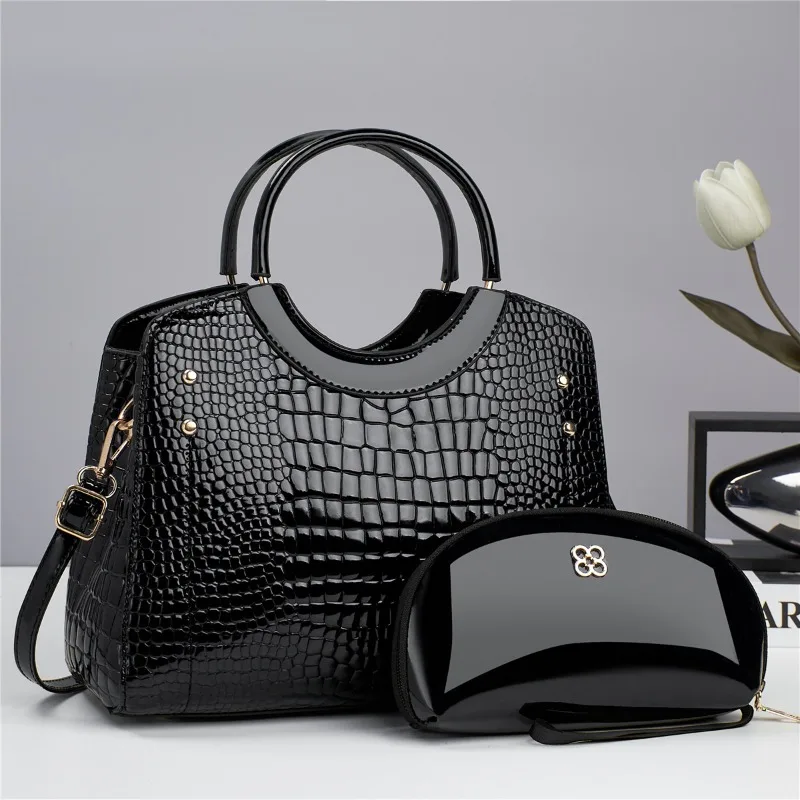 Casual Sac Ladies Hand Bag Bright Leather Women Handbag Luxury Designer Totes Women Bag Large Capacity Lady Brand Bags
Casual Sac Ladies Hand Bag Bright Leather Women Handbag Luxury Designer Totes Women Bag Large Capacity Lady Brand Bags