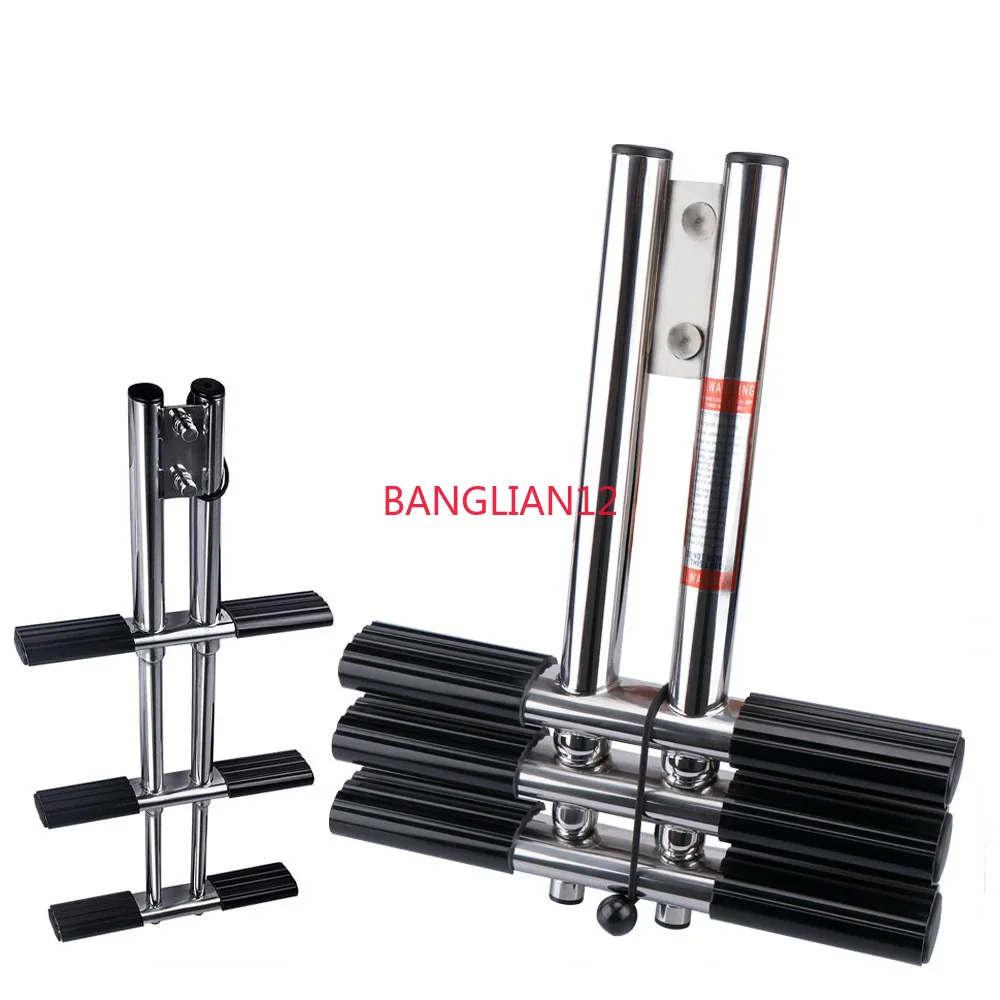 Stainless Steel Folding Telescopic Ladder Hanging Ladder Hidden Non-movable Marine Yacht Hardware
Stainless Steel Folding Telescopic Ladder Hanging Ladder Hidden Non-movable Marine Yacht Hardware