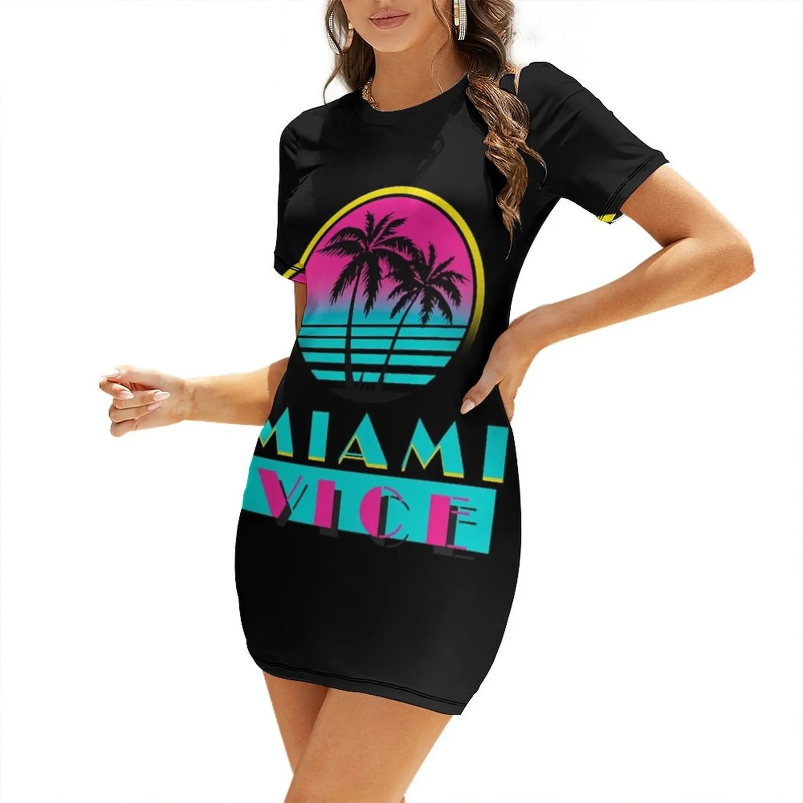 Miami Vice Short Sleeved Dress luxury dresses wedding guest dress 2025 ladies dresses for special occasions Dance dresses
Miami Vice Short Sleeved Dress luxury dresses wedding guest dress 2025 ladies dresses for special occasions Dance dresses