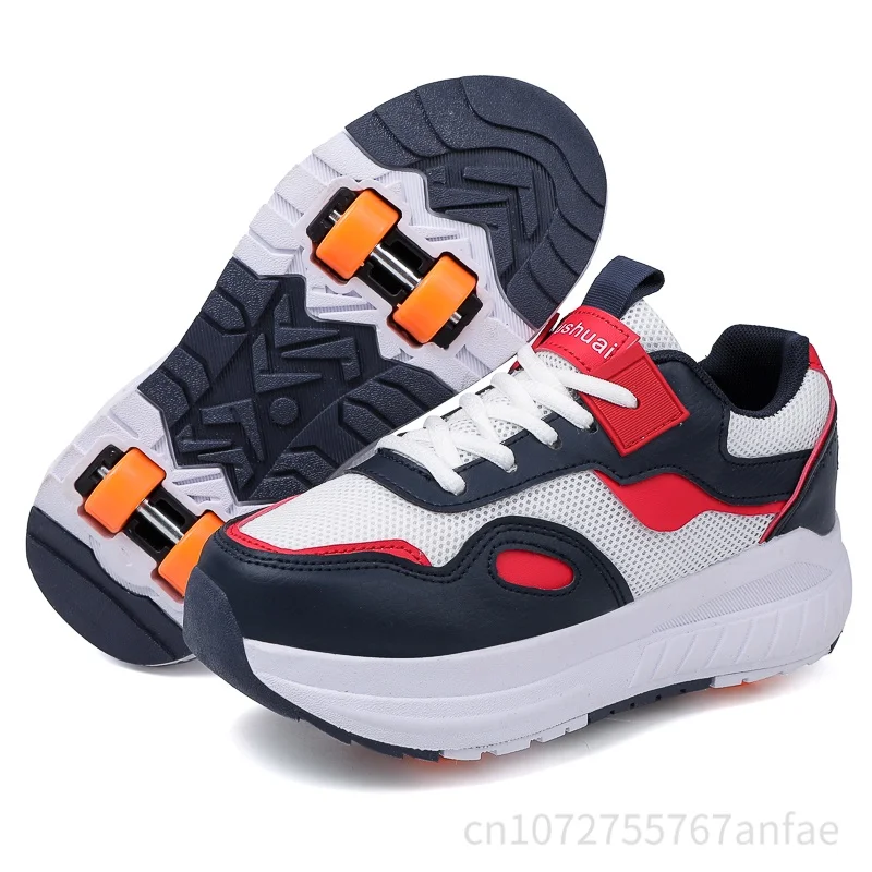 Kids Roller Sneakers 2025 Summer New style Flying Shoe Outdoor Skating Detachable Skate Running Shoes Sport Leisure kids shoes
Kids Roller Sneakers 2025 Summer New style Flying Shoe Outdoor Skating Detachable Skate Running Shoes Sport Leisure kids shoes