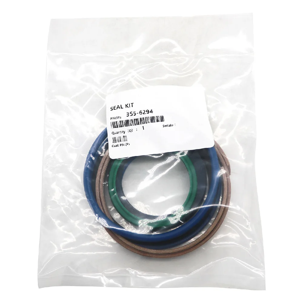355-6294 3556294 Hydraulic cylinder oil seal kit for Caterpillar Backhoe Loader 420F
355-6294 3556294 Hydraulic cylinder oil seal kit for Caterpillar Backhoe Loader 420F