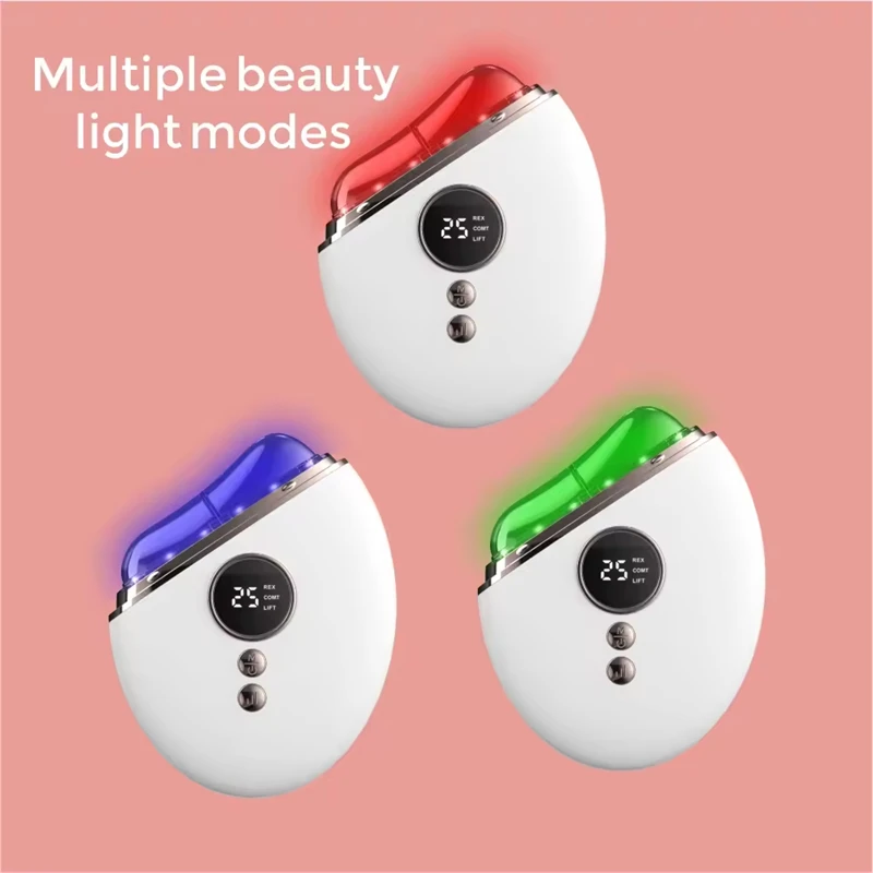 2024 Hot Products Home Use Electric Gua Sha Board Portable EMS Led Light Face Neck Guasha Electric Massager
2024 Hot Products Home Use Electric Gua Sha Board Portable EMS Led Light Face Neck Guasha Electric Massager