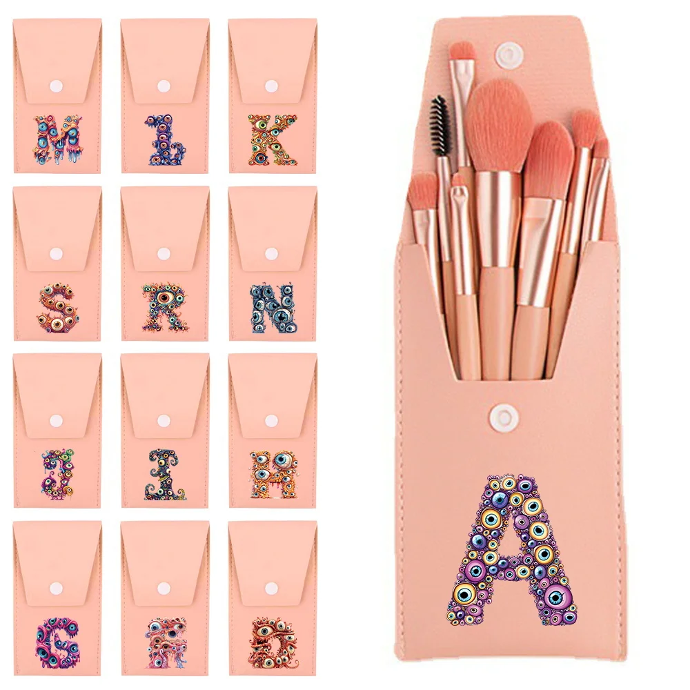 8pcs Professional Makeup Brushes Set Soft Synthetic Bristles For Eyeshadow&Eyebrow Daily Essentials Eyelets Pattern
8pcs Professional Makeup Brushes Set Soft Synthetic Bristles For Eyeshadow&Eyebrow Daily Essentials Eyelets Pattern