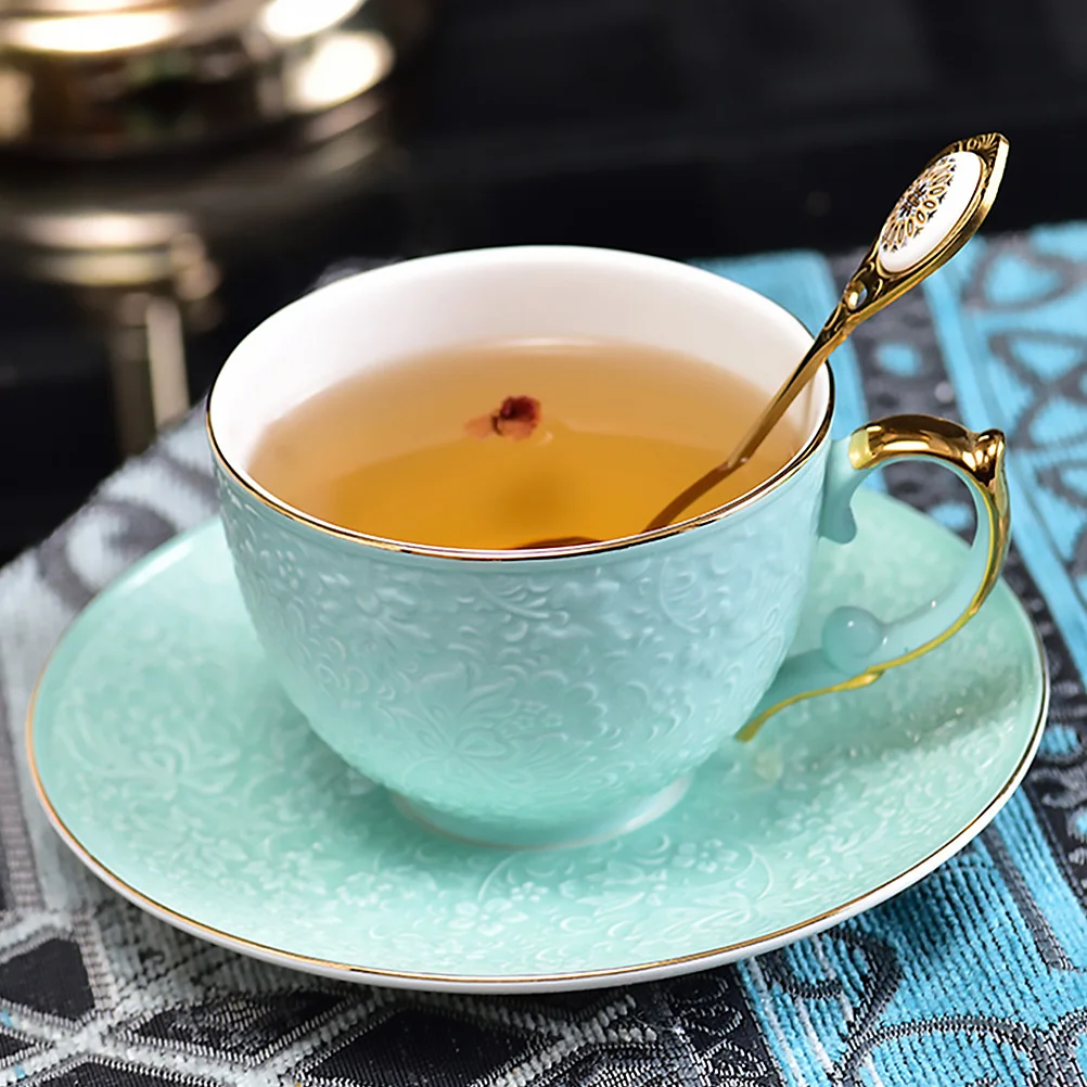 2Pcs Stainless Steel Coffee Spoons Retro Design Ceramic Handle Long Stirring Spoons for Coffee Dessert Milk Tea
2Pcs Stainless Steel Coffee Spoons Retro Design Ceramic Handle Long Stirring Spoons for Coffee Dessert Milk Tea