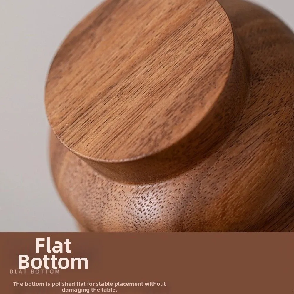 Multifunctional Japanese Style Wooden Bowl Anti-Spill Anti Scald Fruit Dish Elevated Base Thickened Food Containers Fruit
Multifunctional Japanese Style Wooden Bowl Anti-Spill Anti Scald Fruit Dish Elevated Base Thickened Food Containers Fruit