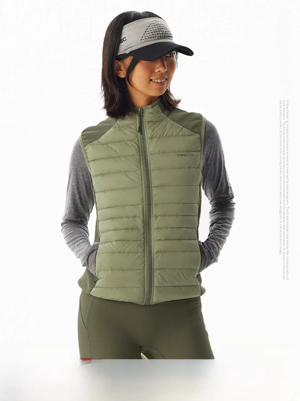 Женский приталенный стеганый пуховый жилет Crnenter в цвете бежево-коричневом, повседневный, на молнии, стандартной длины, с белым пуховым наполнителем
Женский приталенный стеганый пуховый жилет Crnenter в цвете бежево-коричневом, повседневный, на молнии, стандартной длины, с белым пуховым наполнителем