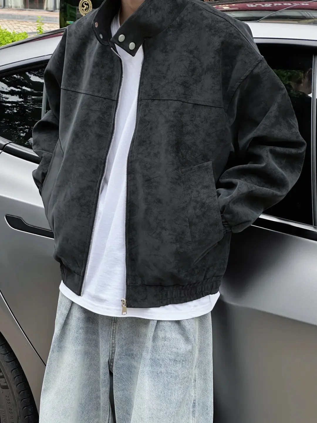 Мужская замшевая куртка в американском стиле, окрашенная, для работы, с воротником-стойкой, мотоциклетная, кожаная, осенняя, высококачественная
Мужская замшевая куртка в американском стиле, окрашенная, для работы, с воротником-стойкой, мотоциклетная, кожаная, осенняя, высококачественная