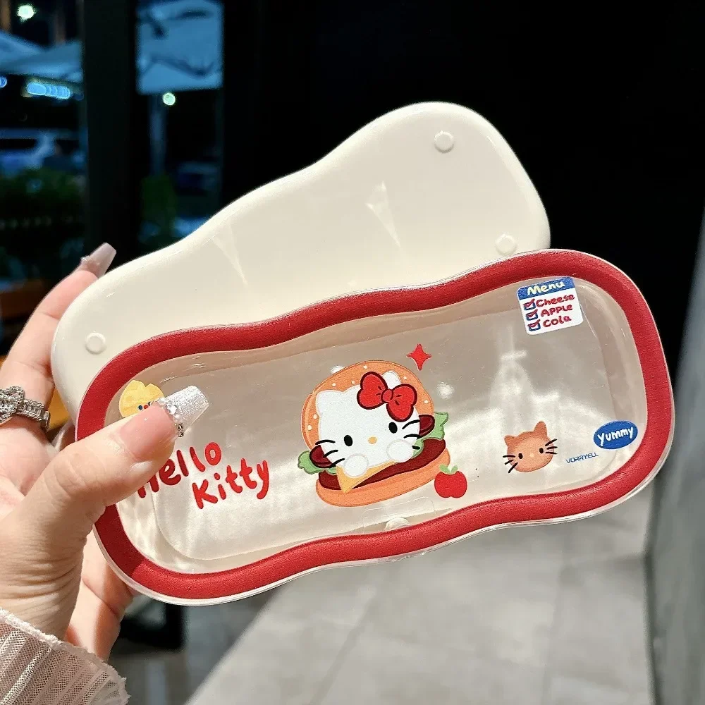 Hello Kitty Glasses Box Cute Plastic Printed Storage Box Anime Portable Student Large Capacity Anti Stress Storage Box
Hello Kitty Glasses Box Cute Plastic Printed Storage Box Anime Portable Student Large Capacity Anti Stress Storage Box