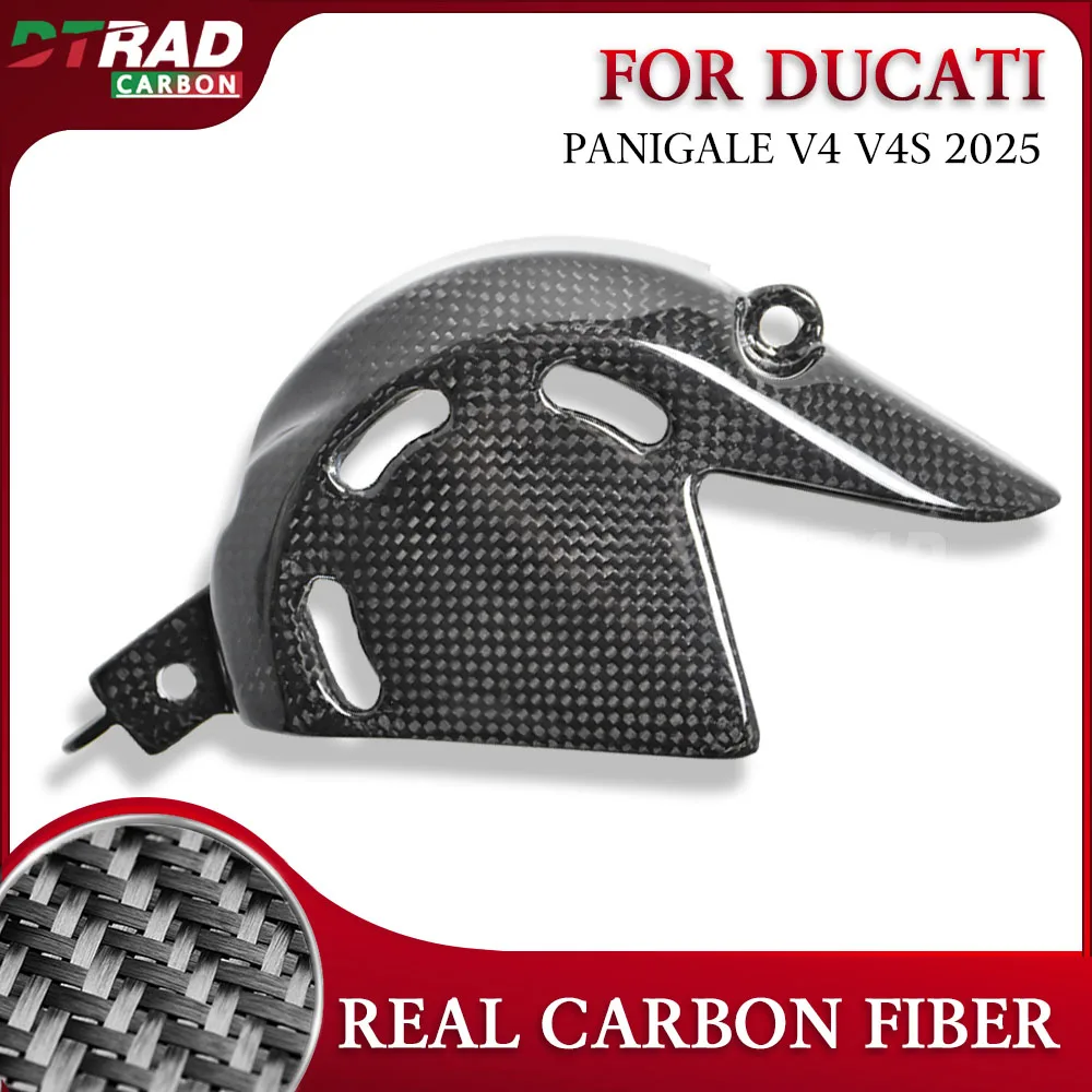 For Ducati Panigale V4 V4S 2025 V4S Accessories Carbon Fiber Drive Sprocket protective cover chain sprockets cover
For Ducati Panigale V4 V4S 2025 V4S Accessories Carbon Fiber Drive Sprocket protective cover chain sprockets cover
