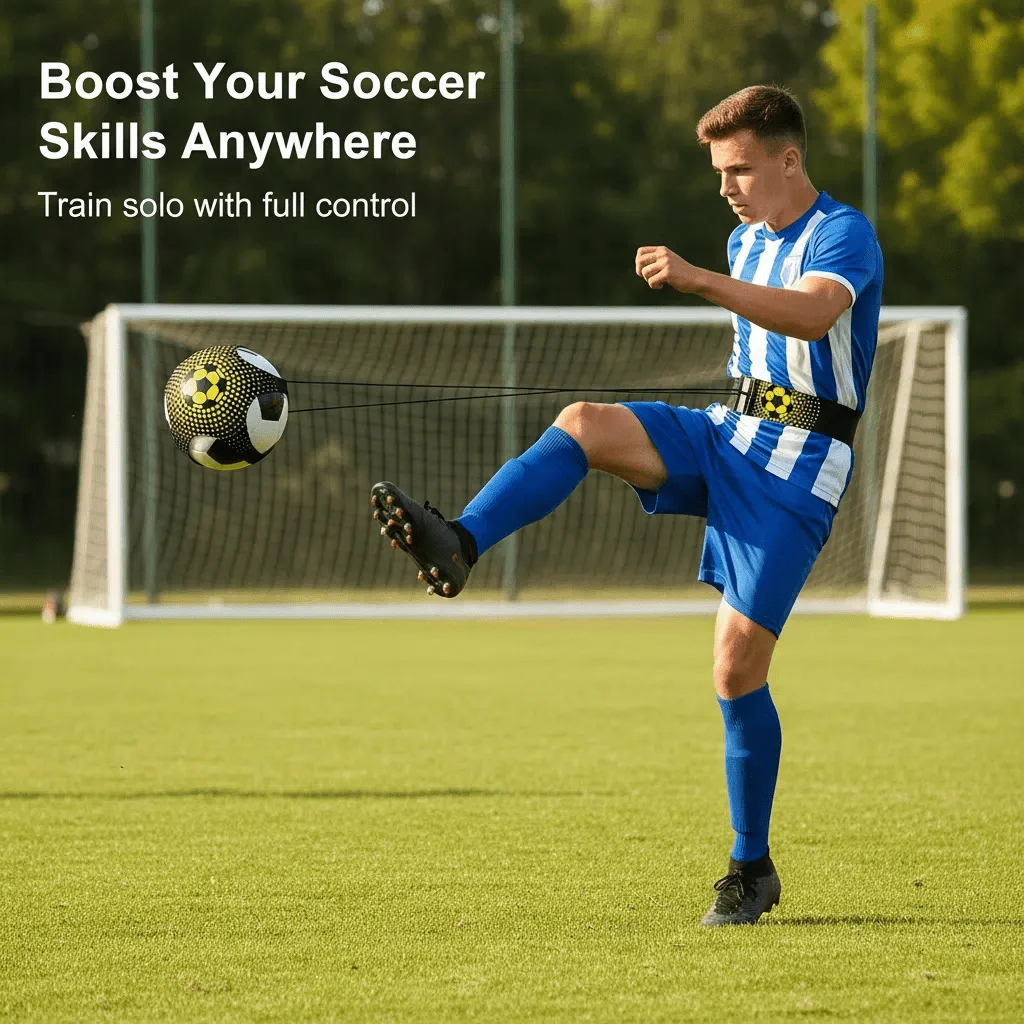 Football training bands for dribbling, dribbling trainers, and ball control exercises
Football training bands for dribbling, dribbling trainers, and ball control exercises