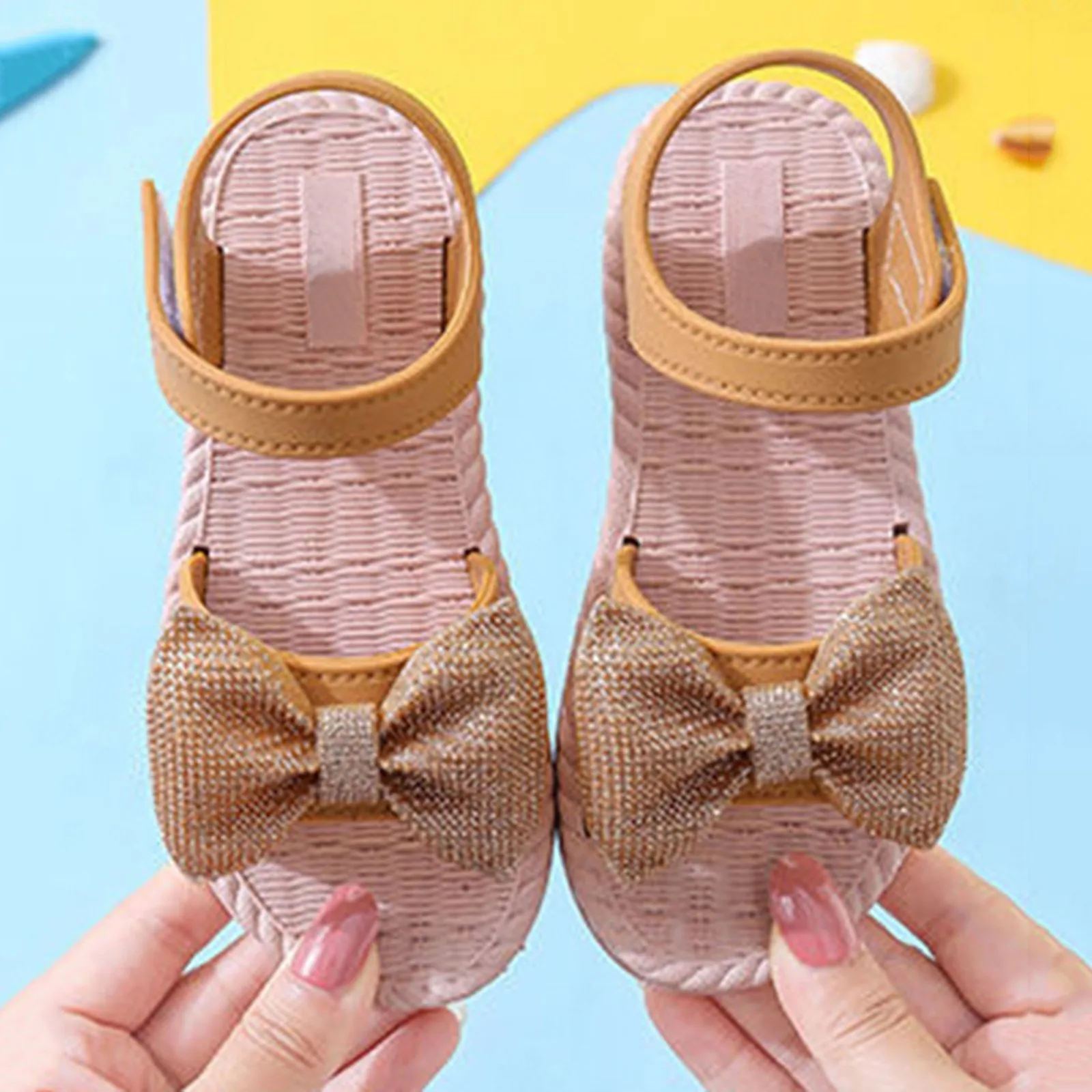 Toddler Kids Infant Girls Soild Bowknot Princress Shoes Soft Sole Non Slip First Walkers Prewalker Beach Shoes Sandals
Toddler Kids Infant Girls Soild Bowknot Princress Shoes Soft Sole Non Slip First Walkers Prewalker Beach Shoes Sandals