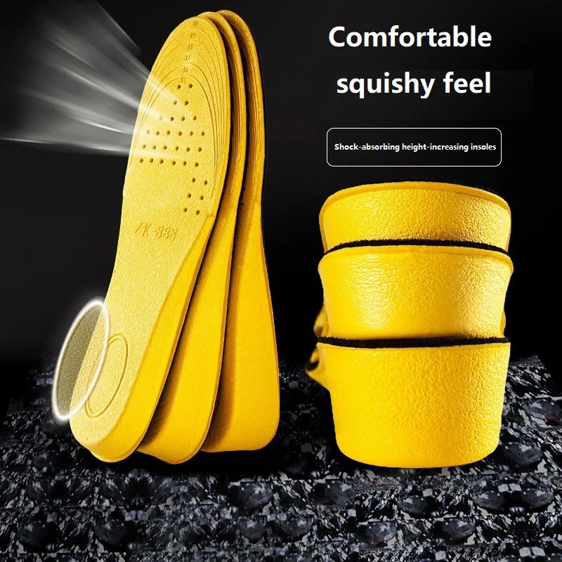 1pair Yellow Invisible Height Increase Insoles Heel Lift Shoes Sole Pad Breathable Shock Absorption Feet Care Cushion XDr06
1pair Yellow Invisible Height Increase Insoles Heel Lift Shoes Sole Pad Breathable Shock Absorption Feet Care Cushion XDr06