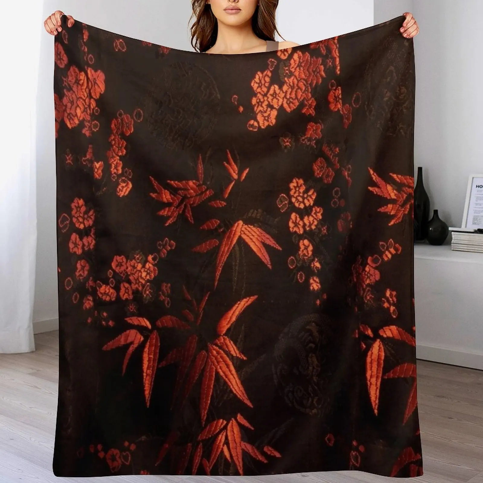 Red and black oriental silk pattern Throw Blanket Cute Plaid Summer Beddings Plush Blankets
Red and black oriental silk pattern Throw Blanket Cute Plaid Summer Beddings Plush Blankets