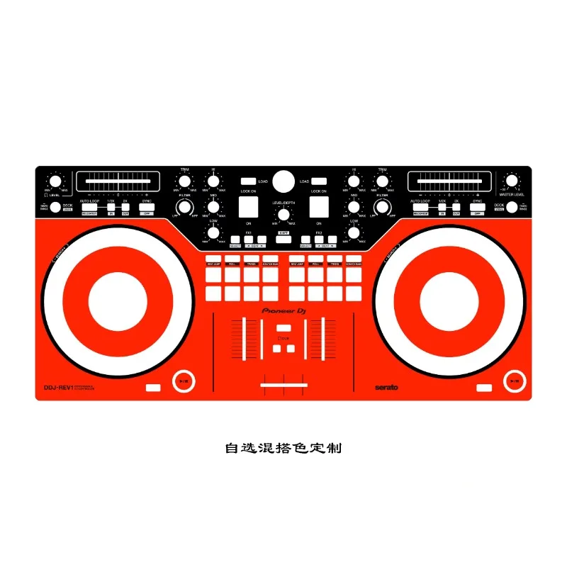 Пленка для панели контроллера Pioneer DDJ-rev1. Красочная наклейка PIONEER, можно настроить
Пленка для панели контроллера Pioneer DDJ-rev1. Красочная наклейка PIONEER, можно настроить