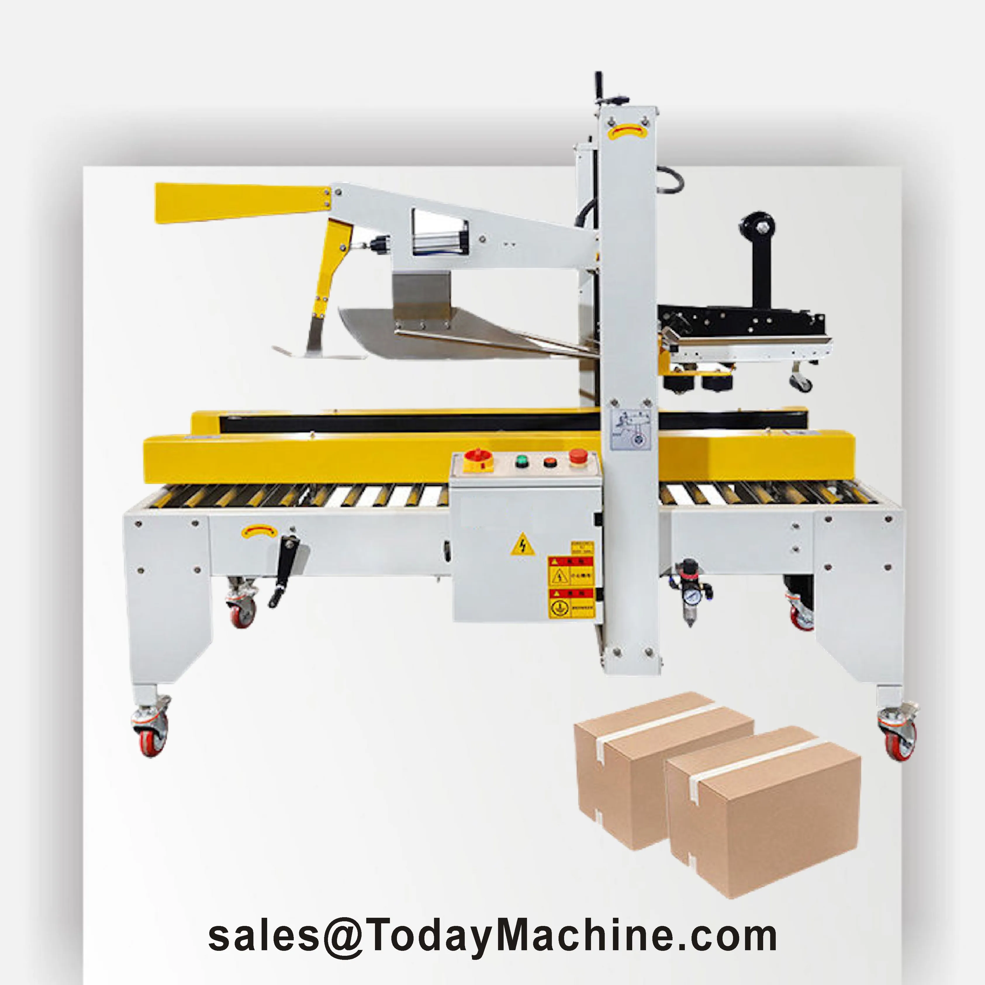 Carton Sealer Box Adhesive Tape Sealing Machine Packing Line Case Sealer for Factories
Carton Sealer Box Adhesive Tape Sealing Machine Packing Line Case Sealer for Factories
