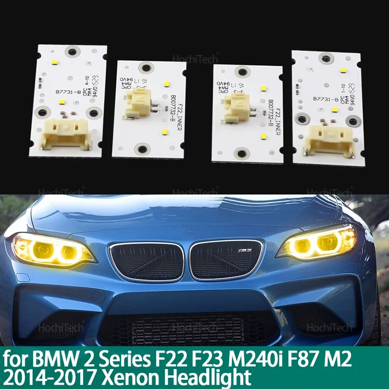 For BMW 2 Series F22 F23 M240i F87 M2 Pre-facelift 2014-2017 LED Headlight Car Light Board Ballast Yellow Angel Eyes Light
For BMW 2 Series F22 F23 M240i F87 M2 Pre-facelift 2014-2017 LED Headlight Car Light Board Ballast Yellow Angel Eyes Light