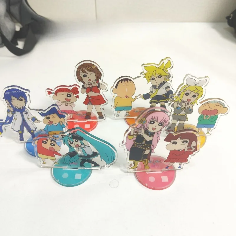 Hatsune Miku X Crayon Shin-chan Acrylic Stand Figure Anime Peripheral Cute Cartoon Creativity Double Desktop Sided Ornament New
Hatsune Miku X Crayon Shin-chan Acrylic Stand Figure Anime Peripheral Cute Cartoon Creativity Double Desktop Sided Ornament New