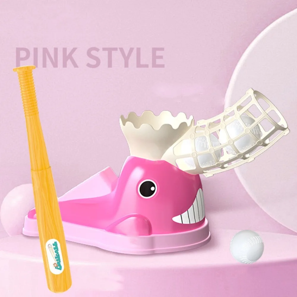 1 Set Whale Baseball Launcher Toy Sport Games with 3 Balls Kids Baseball Trainer Toy Cartoon Parent-child
1 Set Whale Baseball Launcher Toy Sport Games with 3 Balls Kids Baseball Trainer Toy Cartoon Parent-child