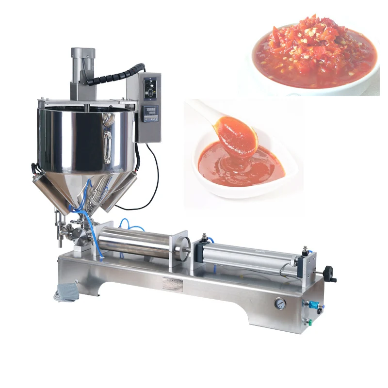 Commercial Grade Filling Machine For Ketchup Chili Sauce Peanut Butter Honey Filling Machine
Commercial Grade Filling Machine For Ketchup Chili Sauce Peanut Butter Honey Filling Machine