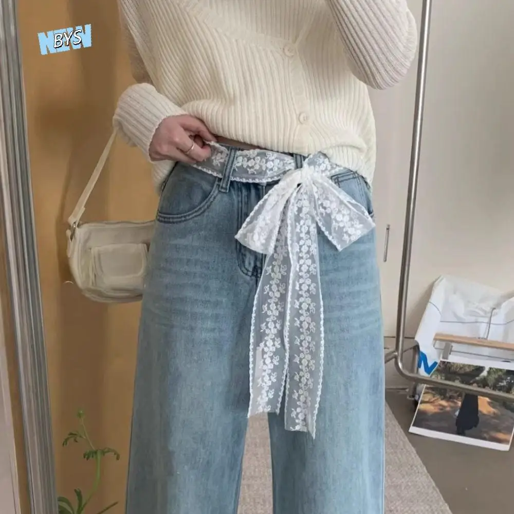 Unique Y2k Long Lace Waistband Bow Floral Lace Waist Belt Thin Tie Up Dress Jeans Belt Spicy Girls
Unique Y2k Long Lace Waistband Bow Floral Lace Waist Belt Thin Tie Up Dress Jeans Belt Spicy Girls