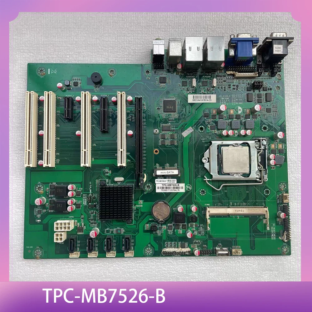 TPC-MB7526-B industrial control computer motherboard dual network ports
TPC-MB7526-B industrial control computer motherboard dual network ports