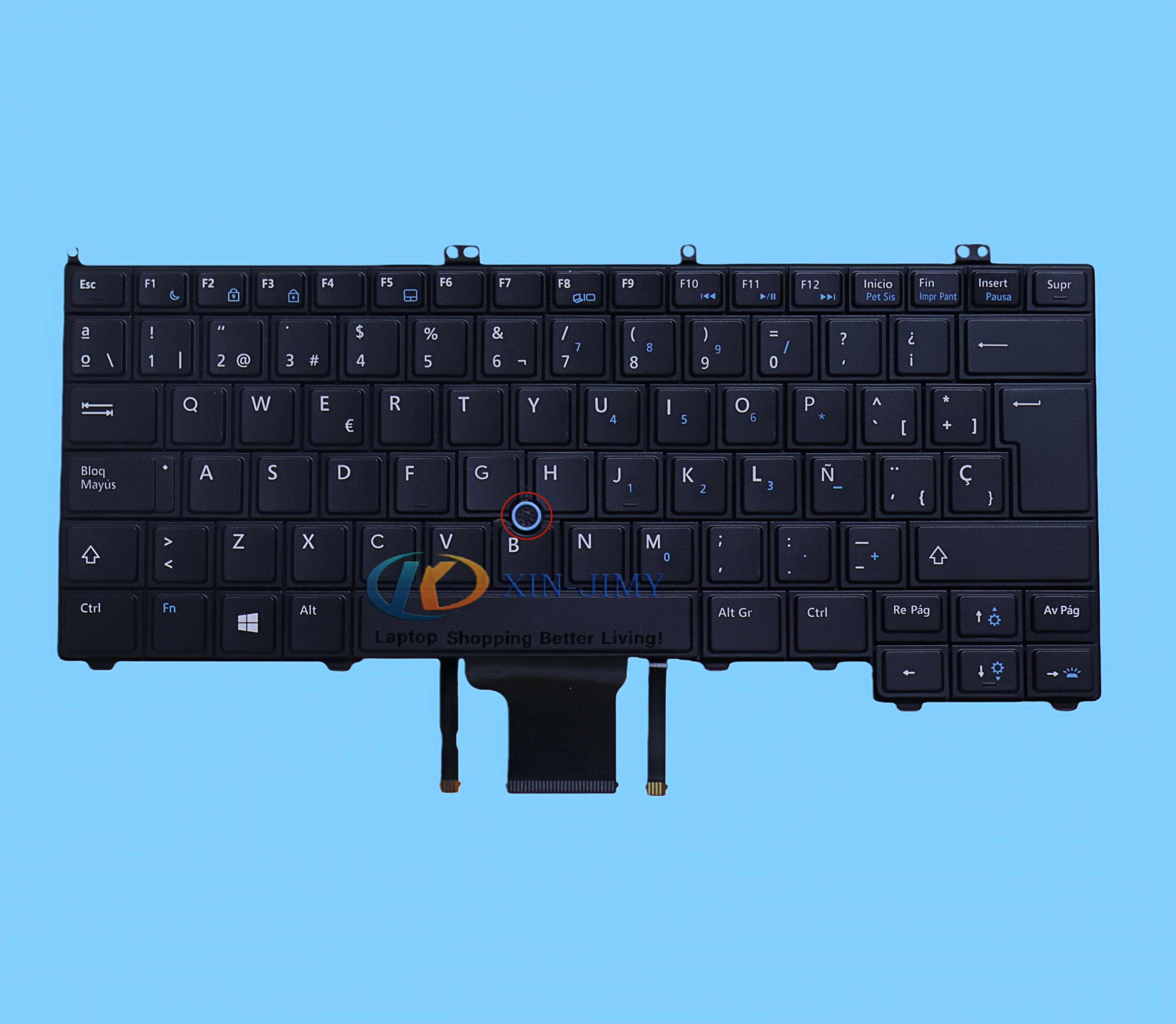 For DELL Latitude 12 7000 E7440 E7420 E7240 SP New Keyboard With Pointer Backlit
For DELL Latitude 12 7000 E7440 E7420 E7240 SP New Keyboard With Pointer Backlit