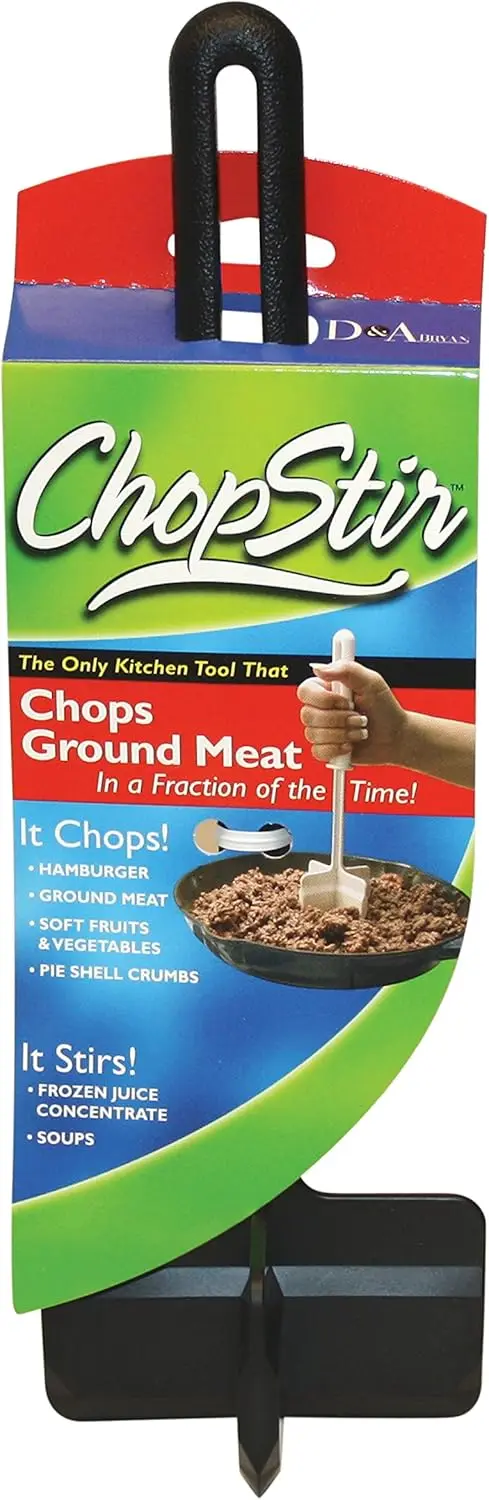 Ground Meat Chopper, Heat-Resistant Nylon, Black - Chop Stir for Even Cooking
Ground Meat Chopper, Heat-Resistant Nylon, Black - Chop Stir for Even Cooking
